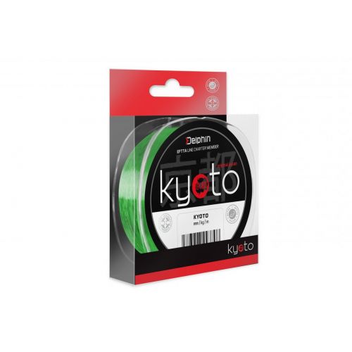 Monofil Delphin KYOTO / fluo zelený 0,181mm 3,0kg 200m