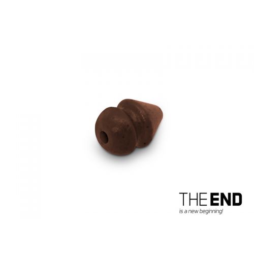 Kónická nárazová korálka Delphin THE END Heli Stopper / 15ks 