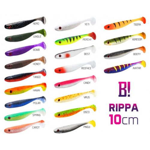 Umelá nástraha BOMB! Rippa / 5ks 10cm/TIGERA