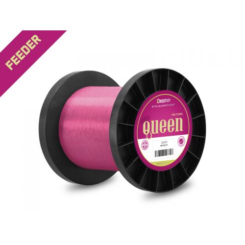 Delphin QUEEN Feeder / ružový 0,28mm 5,9kg 5000m