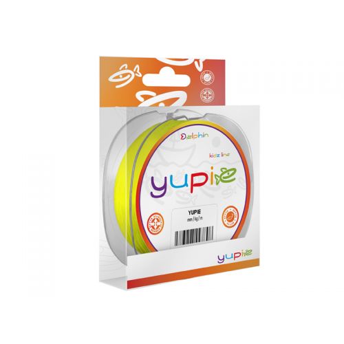 Delphin YUPIE / fluo žltá 0,22mm 4,2kg 300m