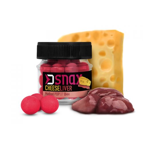 Nástraha D SNAX POP 12mm/20g Syr-Pečeň