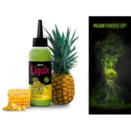 Fluo dip D SNAX LiquiX /100ml Kukurica-Ananás