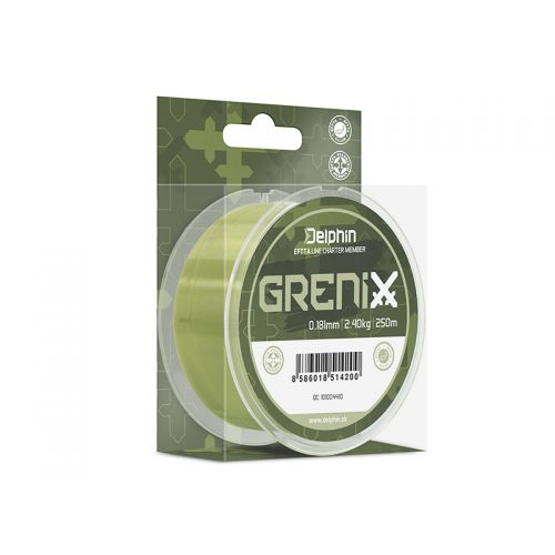 Delphin GRENIX / zelená 0,181mm 2,40kg 250m