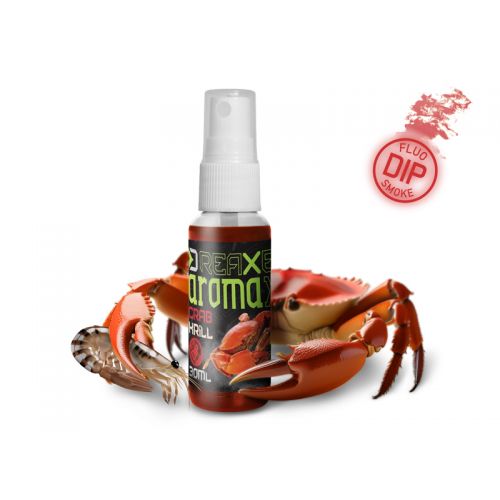 Dipovací sprej Delphin AromaX/30ml Krab-Krill/červený