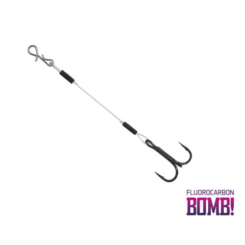 BOMB! Twisto RIGS Fluorocarbon / 3ks #8/6cm