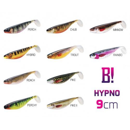 Umelá nástraha BOMB! HYPNO / 3ks 9cm/3D PIKE