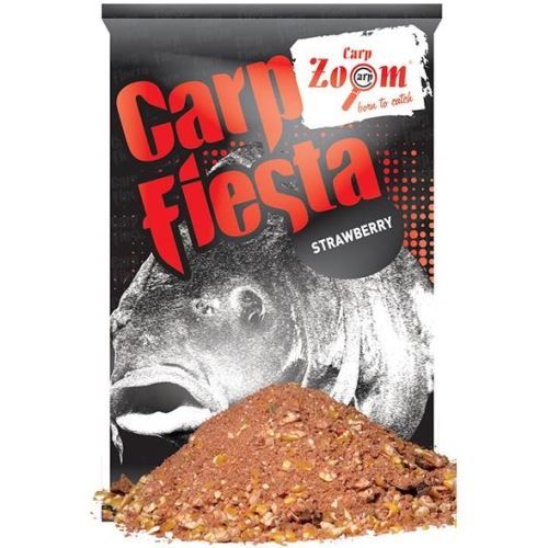 Carp Zoom Krmítková Zmes Carp Fiesta 1 kg - Jahoda