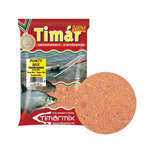 Timár Mix Kŕmna Zmes Kapor Mix 1kg Červený