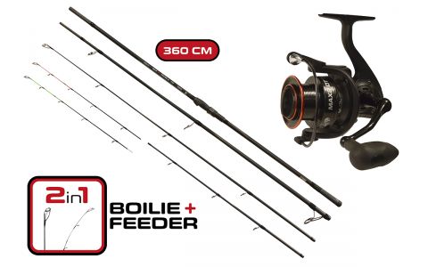 CARP EXPERT MAX2 PRÚT DOUBLE TIP 360 S NAVIJAKOM MAX2 DT 6000