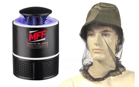 MFF AIR TORNADO LAMPA PROTI KOMÁROM S OLEJOM ZELENÁ S MOSKYTIÉROVOU ČIAPKOU
