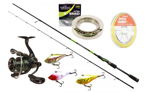 WIZARD PERCH BLADE KOMPLETNÝ PRÍVLAČOVÝ SET NA OKÚNA S NÁSTRAHAMI