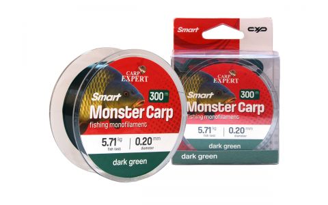 CARP EXPERT SMART MONSTER CARP TMAVOZELENÁ MONOFILNÁ ŠNÚRA