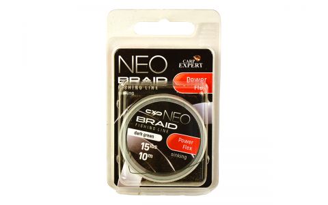 CARP EXPERT NEO POWERFLEX KOPÁSÁLLÓ FONOTT SÜLLYEDŐ ELŐKEZSINÓR 10M