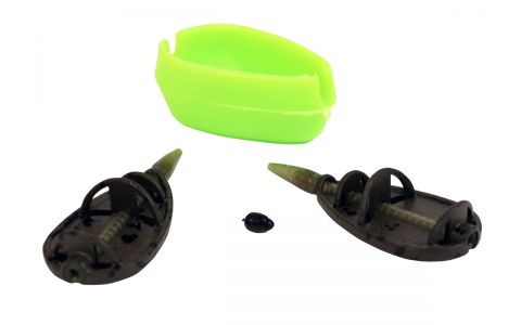 CARP EXPERT PRO METHOD XL KRMÍTKO S PLNIČKOU GO GREEN