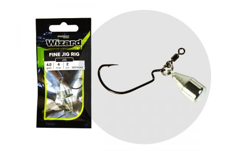 WIZARD FINE JIG RIG OFFSETOVÁ MONTÁŽ