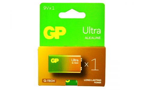 GP BATÉRIE ULTRA ALKALICKÉ 9V