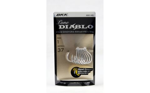BKK JEDNODUCHÝ HÁČIK NA LOV DRAVÝCH RÝB LONE DIABLO