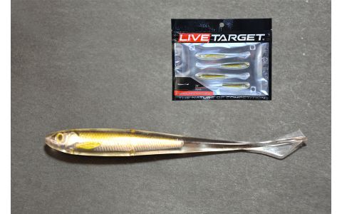 LIVETARGET GHOST TAIL MINNOW DROPSHOT PLASTOVÁ NÁSTRAHA 95MM