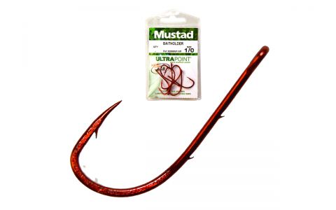 MUSTAD RED BAITHOLDER HÁČIK