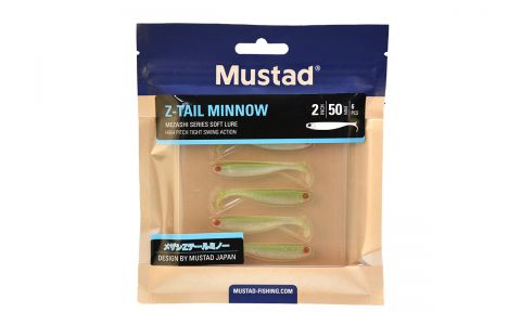 MUSTAD MEZASHI Z-TAIL MINNOW – PLASTOVÁ NÁSTRAHA