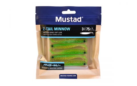 MUSTAD MEZASHI Z-TAIL MINNOW – PLASTOVÁ NÁSTRAHA