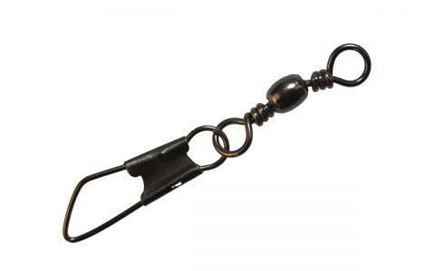 MUSTAD BARREL SWIVEL WITH SAFETY SNAP OTOČNÝ KĹB S BEZPEČNOSTNOU KARABÍNKOU