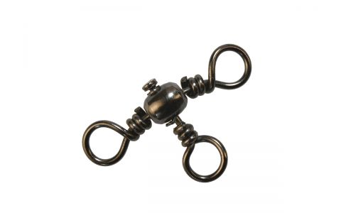 MUSTAD BARREL THREE WAY CROSS SWIVEL TROJCESTNÝ OTOČNÝ KĹB