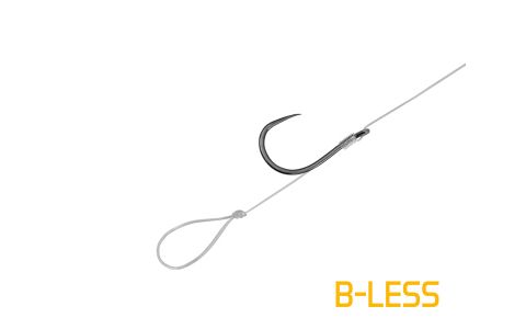 Nadväzec Delphin FLR Loop / 6ks 8cm / 0,22mm / B-LESS #8