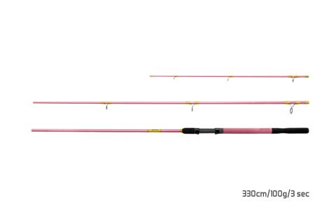 Delphin QUEEN Feeder +3 špičky 330cm/100g/3 diely
