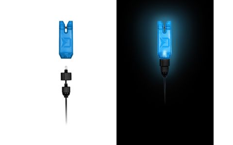 Svietiaci indikátor Delphin LightBLOCK červený