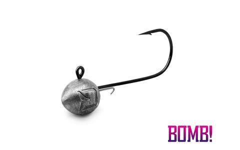 Jigová hlava s držiakom Delphin BOMB! / 5ks 20g-4/0