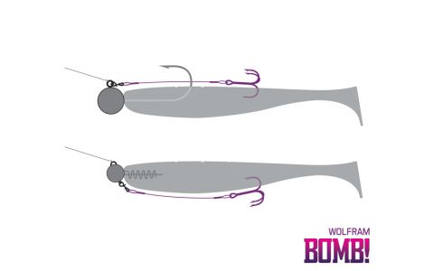 BOMB! Twisto RIGS Wolfram / 3ks #1/12cm