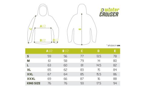 Zimné nohavice Delphin Winter CRUISER 5T XL