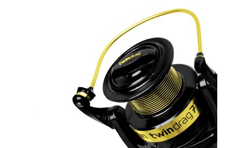 Plytká cievka Delphin TwinDRAG 3T SH aluminium