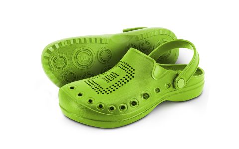 Šľapky Delphin OCTO / limetkovo zelené 41