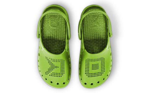 Šľapky Delphin OCTO / limetkovo zelené 44