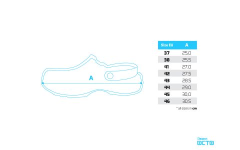 Šľapky Delphin OCTO / azúrovo modré 42
