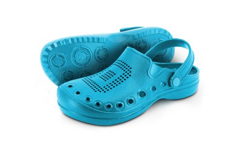 Šľapky Delphin OCTO / azúrovo modré 46