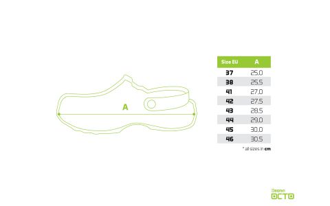 Šľapky Delphin OCTO / limetkovo zelené 39