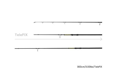 Delphin STALX 300cm/3.00lbs/TeleFIX
