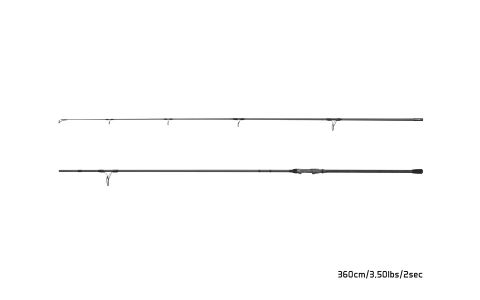 Delphin Opium BlacxCARP 3G TechnoCORK 12ft/360cm/3,50lbs/2diely