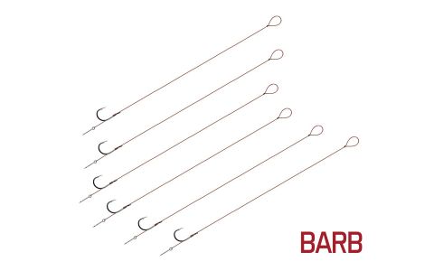 Nadväzec Delphin Proxi Sting / 6ks 12cm / 0,10mm / BARB #6 / Sting 5mm