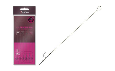 Nadväzec Delphin NOLIMIT Sting / 6ks 12cm / 15lbs / BARB #4 / Sting 7mm