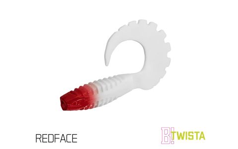 Umelá nástraha Delphin TWISTA UVs / 5ks 10cm/BERRY
