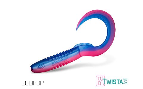 DuoPACK BOX Delphin TwistaX Eeltail UVs / 6x 5ks 15cm/CANDY