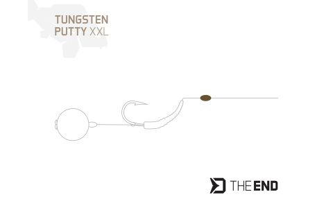 Plastické olovo XXL Delphin TheEND 15g