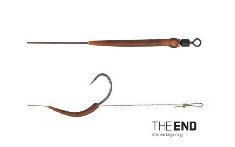 Nadväzec Delphin TheEND Boilie rig / 2ks 20cm/25lbs/#8