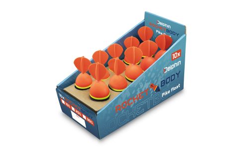 Plavák na šťuky Delphin RocketBODY 25g