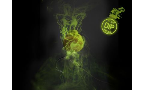 Dipovací sprej Delphin AromaX/30ml Cesnak-Butyric/fluo zelený